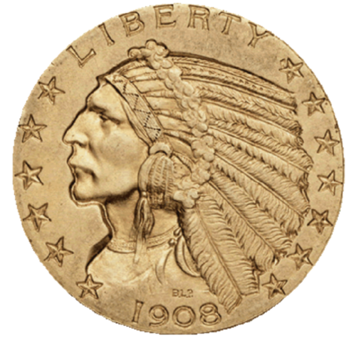 5 Dollars USA Sioux