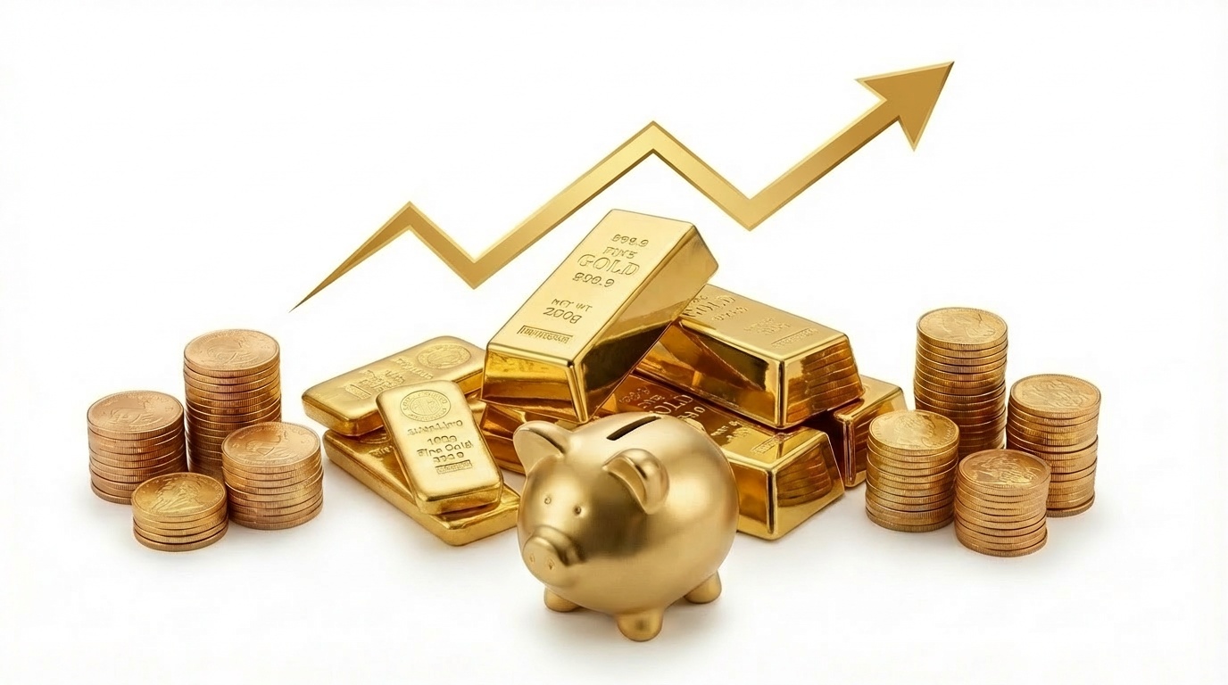 Vente or d'investissements