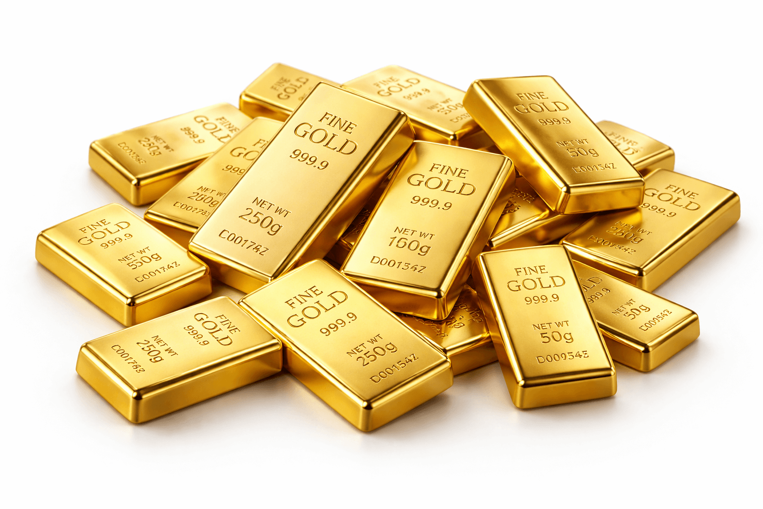 Achat de lingots et lingotins d'or