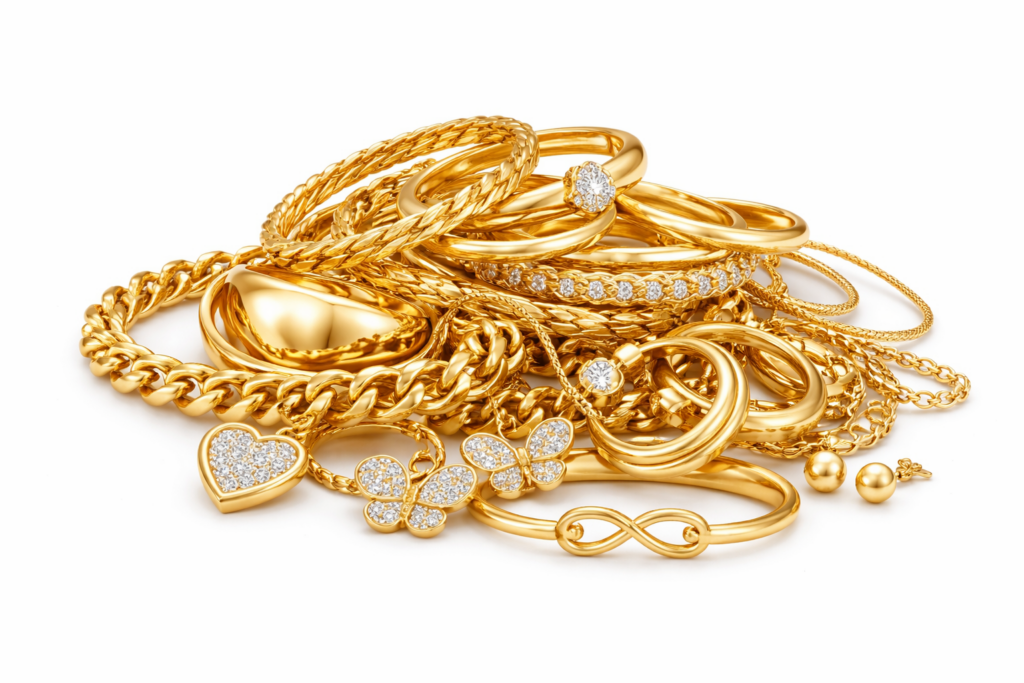 vente de tous types de bijoux en or