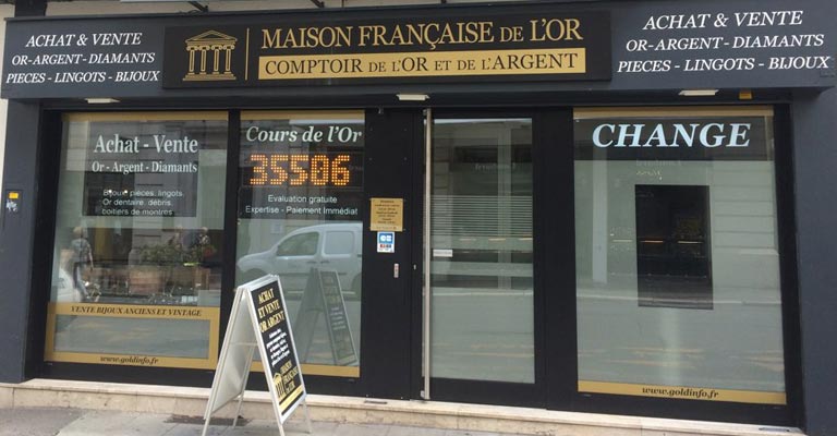 Comptoir Maison Française de l'or Grenoble 1 rue de la république