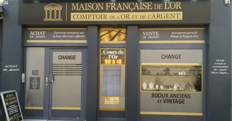 Comptoir Maison Française de l'or Valence, 26 rue Emile Augier